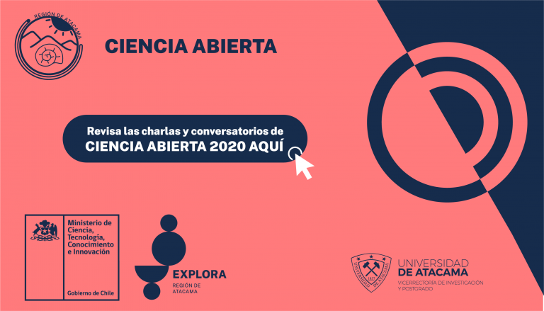 Visita nuestro canal de youtube y conoce las charlas de Ciencia Abierta disponibles