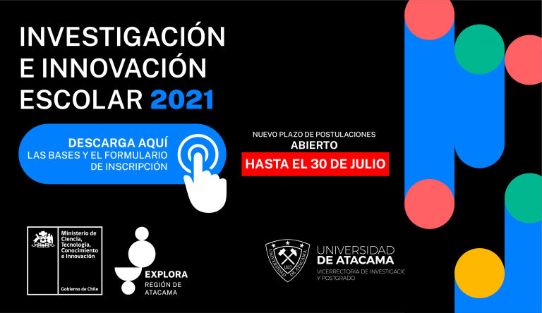 Abiertas Postulaciones a los Clubes de Investigación e Innovación Escolar 2021 Atacama