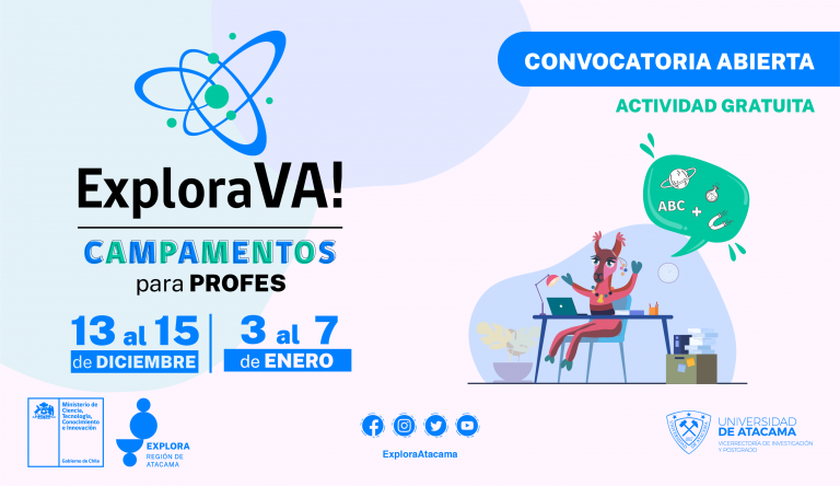¡Súmate al Campamento para profes Explora Va 2021!