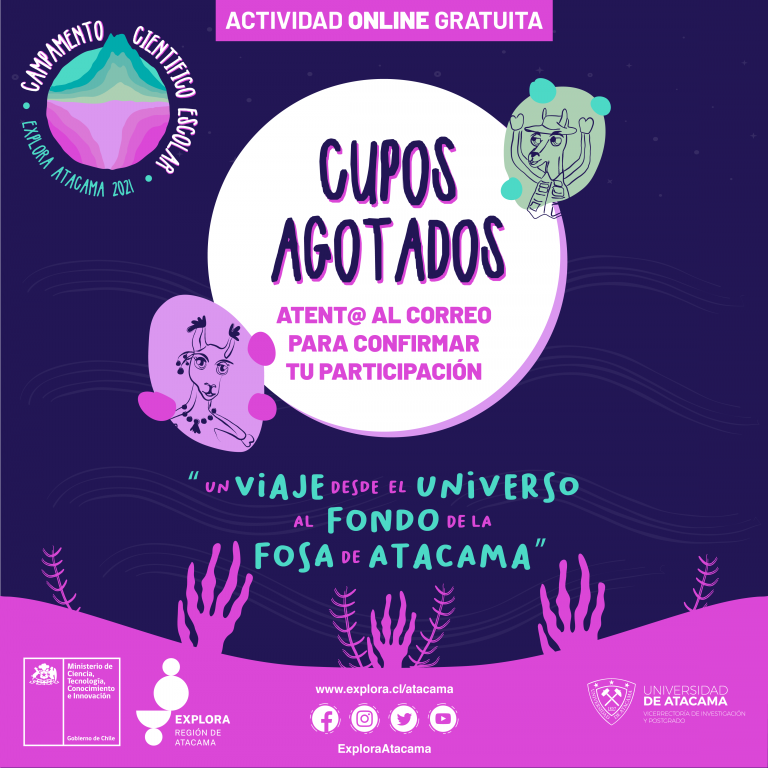 ¡Te invitamos al Campamento Científico Escolar! Inscripciones aquí