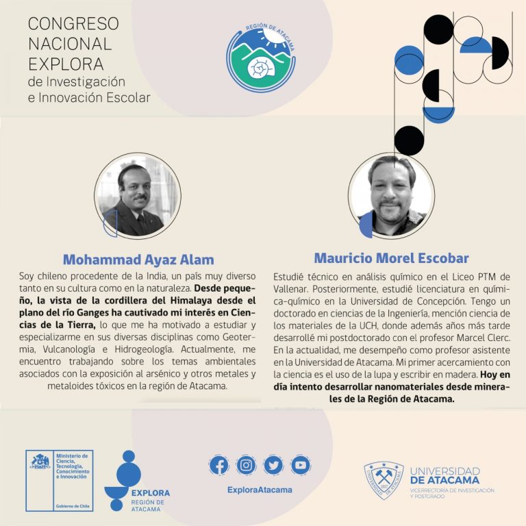 Académicos de la Universidad de Atacama fueron parte del equipo evaluados en Congreso Nacional Explora