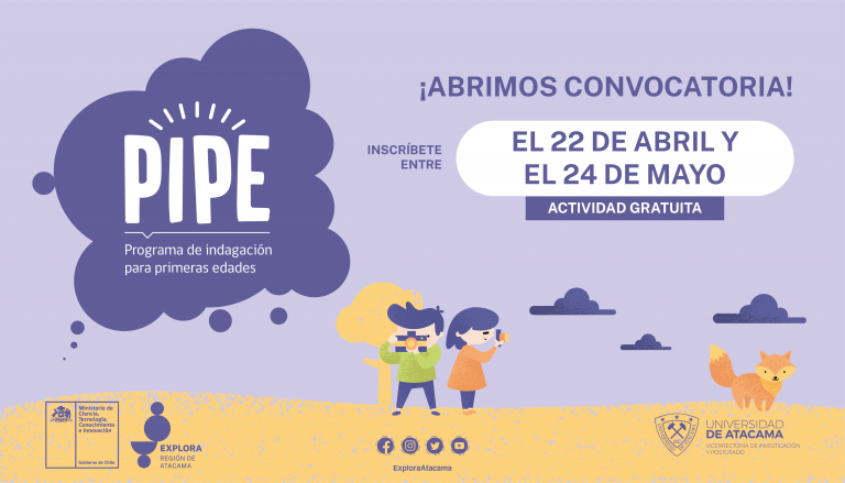 ¡Ven, conoce y postula a PIPE!