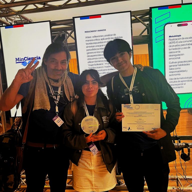 Estudiantes de Copiapó presentaron su proyecto de investigación en el Congreso Nacional Explora 2024
