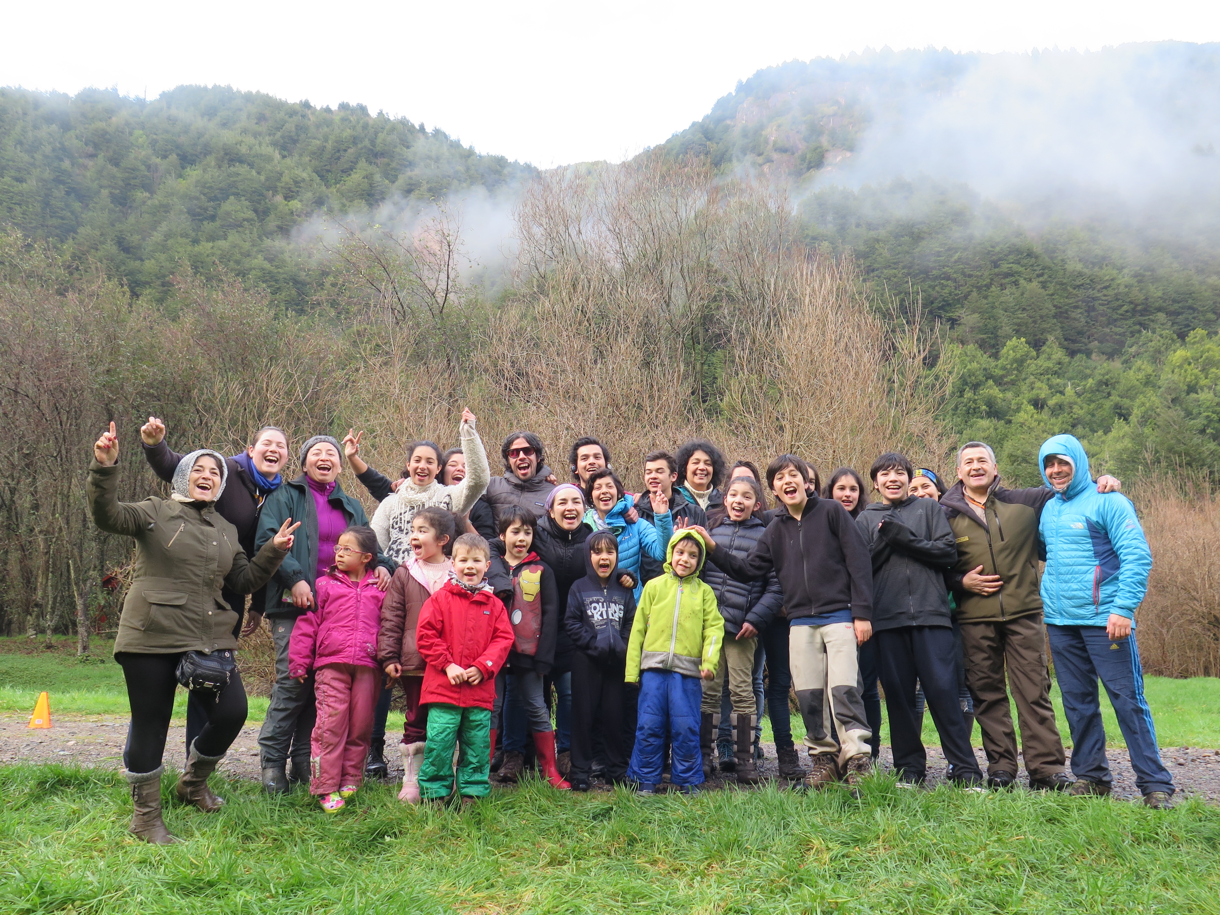 Finalizó Campamento de Biodiversidad en Reserva Río Simpson con positiva evaluación