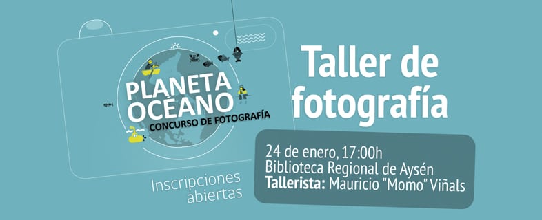 Inscríbete y participa en el Taller de Fotografía "Planeta Océano"