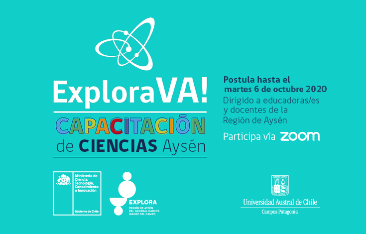 ¡Ampliamos plazo! Postula a la capacitación virtual Explora VA! hasta el 6 de octubre