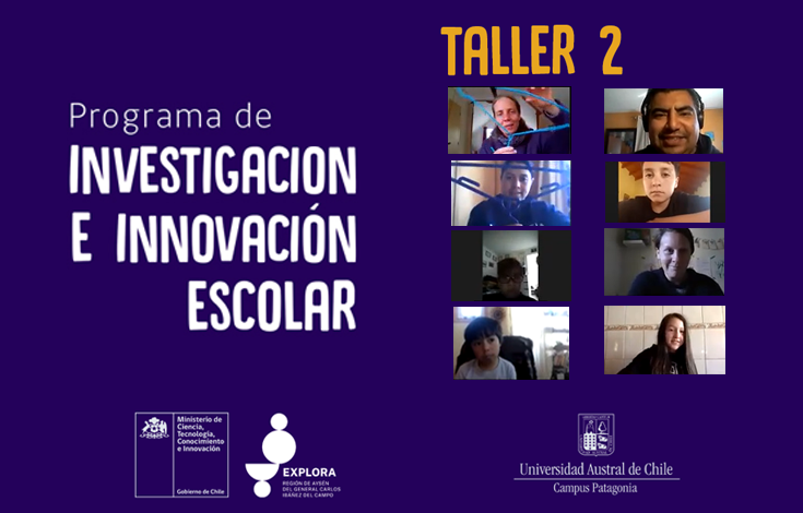 Estudiantes y docentes de la región participan en el segundo taller del Programa de Investigación e Innovación Escolar 2020
