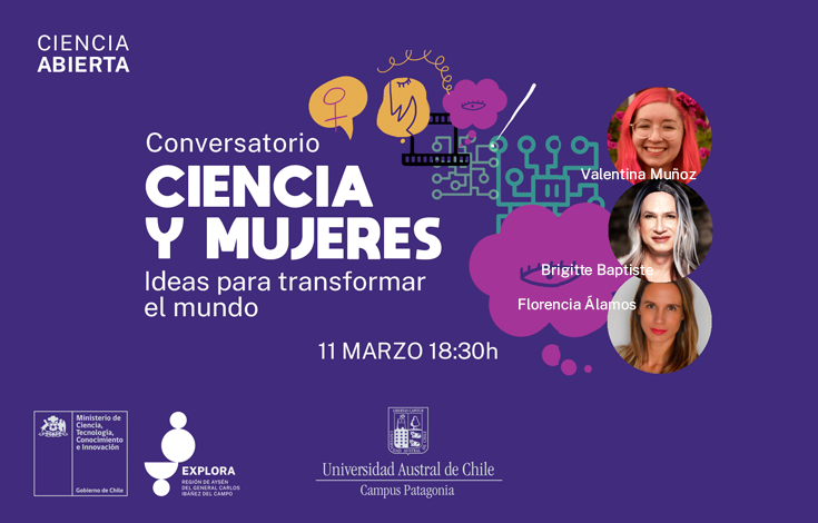 Ciencia Abierta 2021: Conversatorio Ciencia y Mujeres