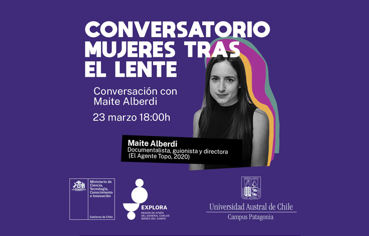 Inscríbete al conversatorio: Mujeres tras el lente