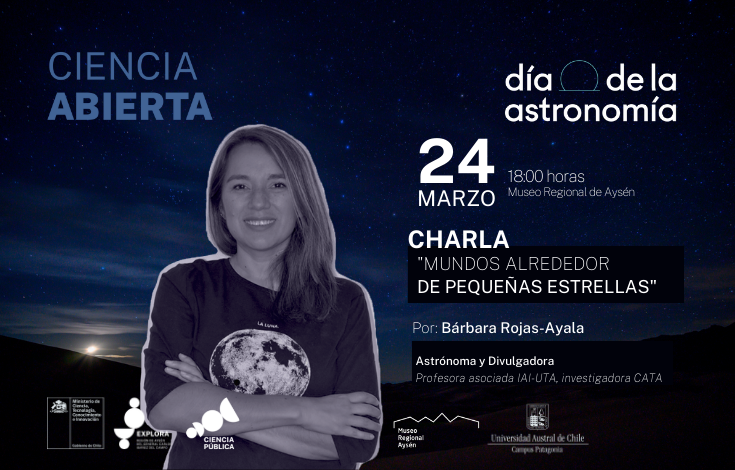 Inscríbete a la charla: “Mundos alrededor de pequeñas estrellas”