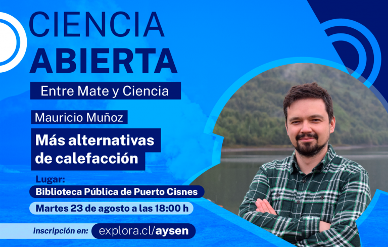 Conversatorio “Más alternativas de calefacción” en Puerto Cisnes.