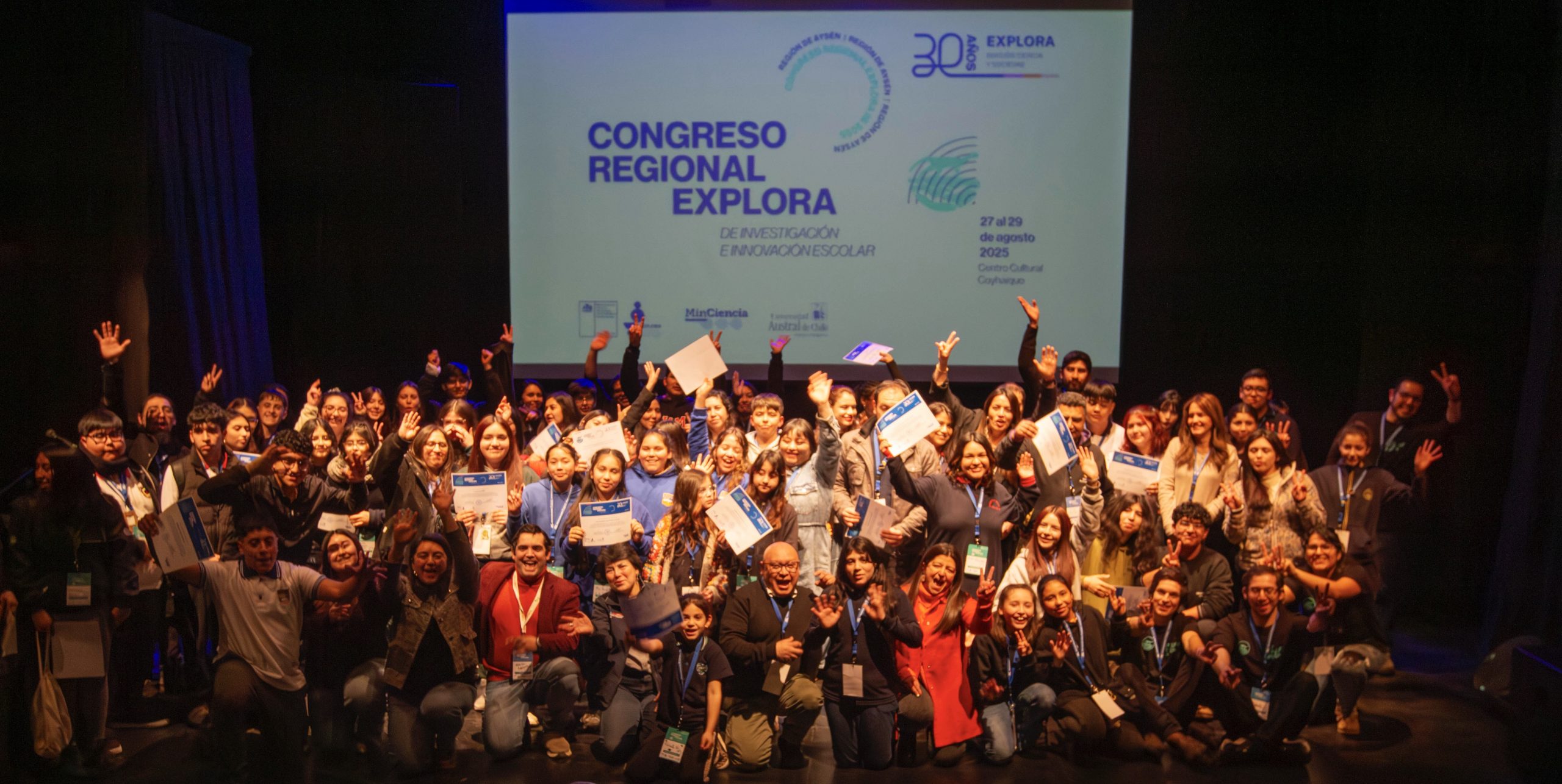Congreso Regional Explora reunió a la comunidad educativa de Aysén en torno a las ciencias y la innovación