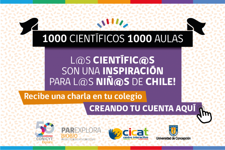 ¡Los científic@s van a las aulas! ¿Quieres ser parte de 1000 Científicos 1000 Aulas?