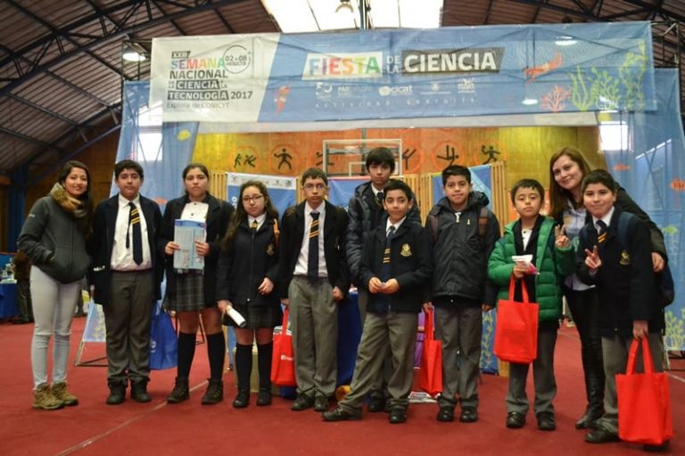 Distintas instituciones de Lebu se unieron a la Fiesta de la Ciencia