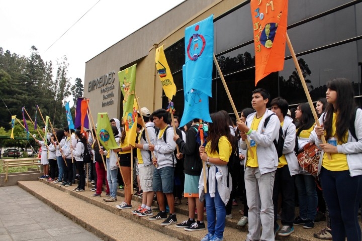 Se inauguró campamento EXPLORA Chile Va! Con Osvaldo Ulloa, miembro de la Academia Chilena de Ciencias
