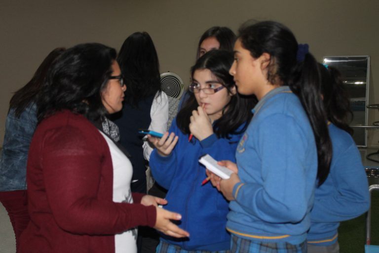 Los Periodistas Científicos Escolares reportean en CiCAT