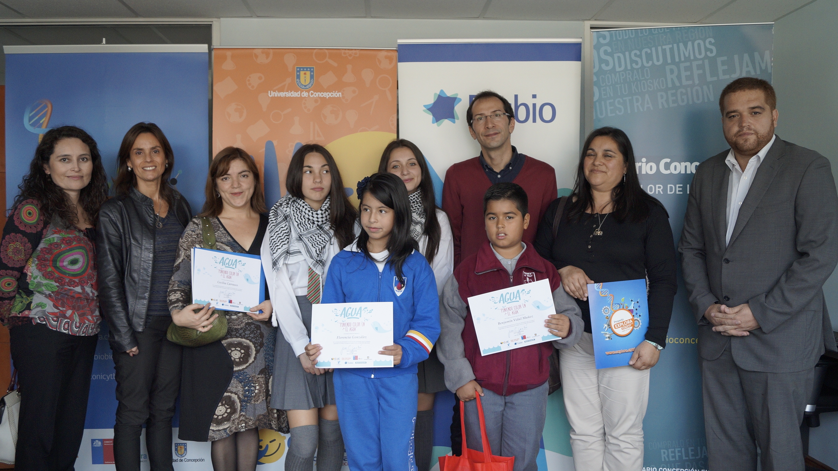 Fueron premiados los ganadores de los concursos Agua