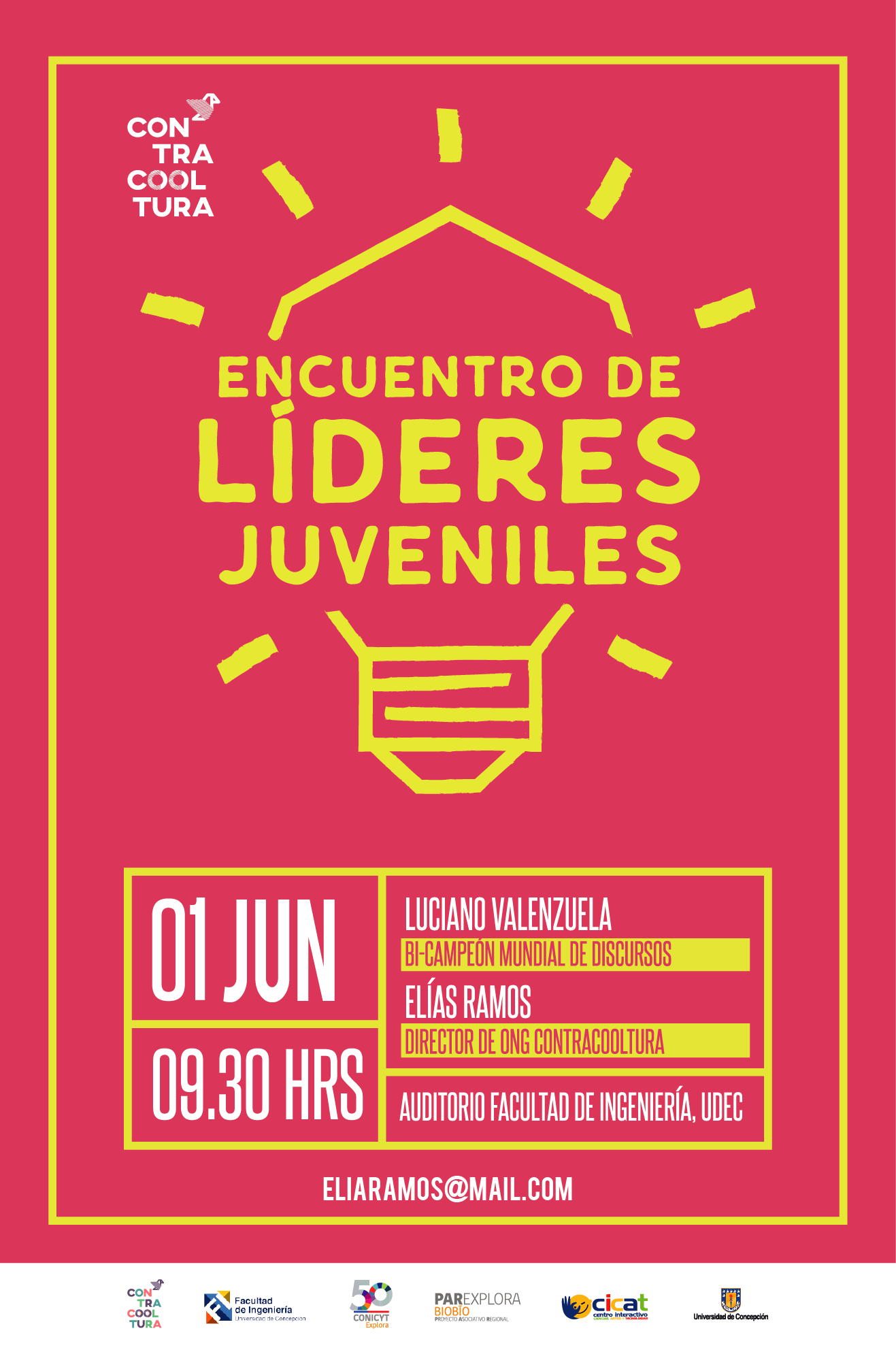 Contracooltura invita a la comunidad escolar a su quinto Encuentro de líderes juveniles