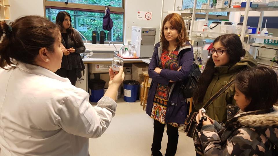 Ganadoras del Congreso Nacional Escolar realizan exitosa pasantía por la Región del Biobío