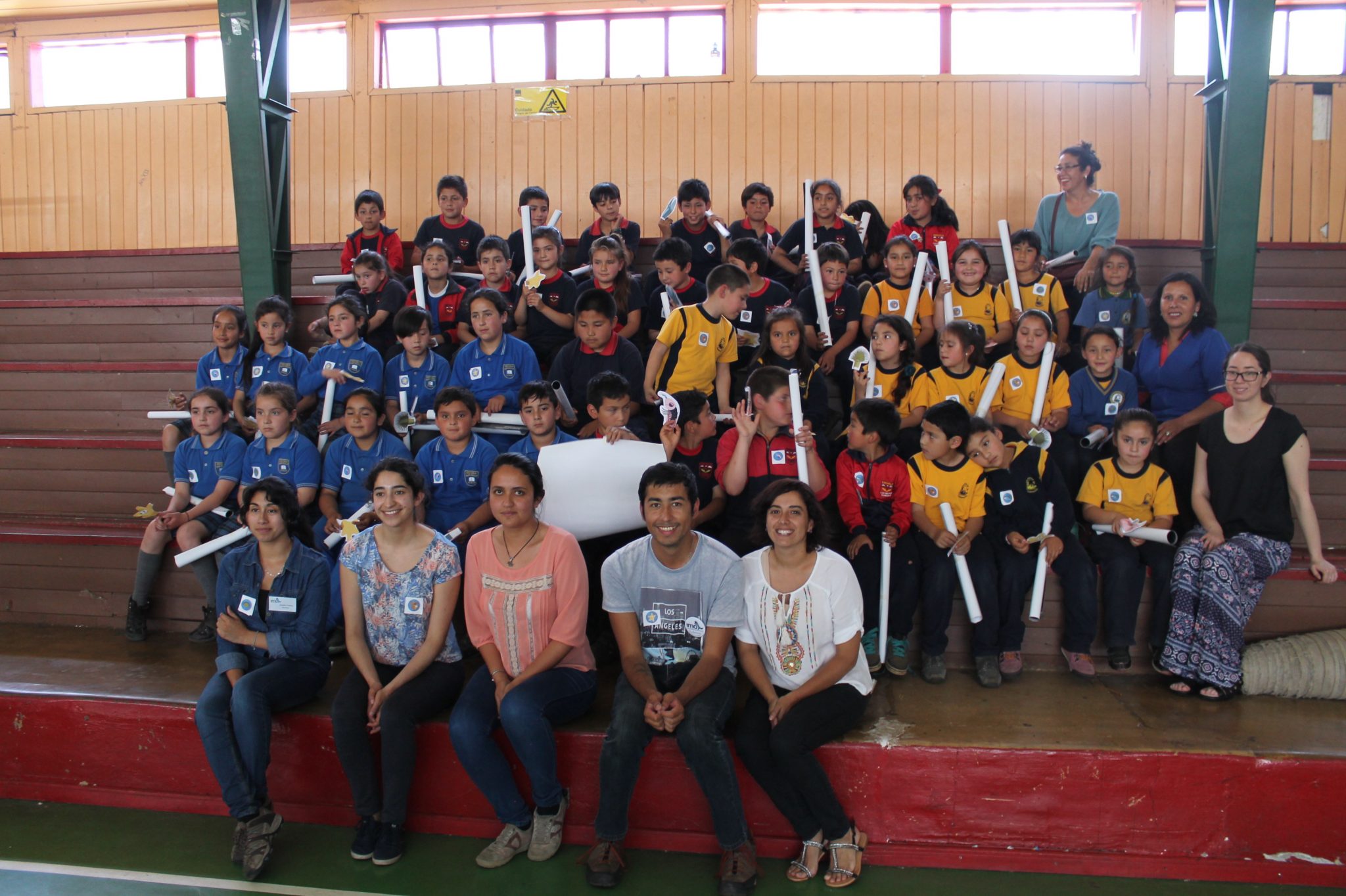 Yungay fue el último destino de la Muestra Audiovisual Científica Itinerante 2016