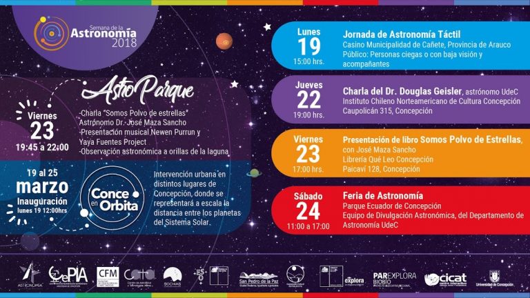 Biobío celebrará la Semana de la Astronomía con diversas actividades gratuitas