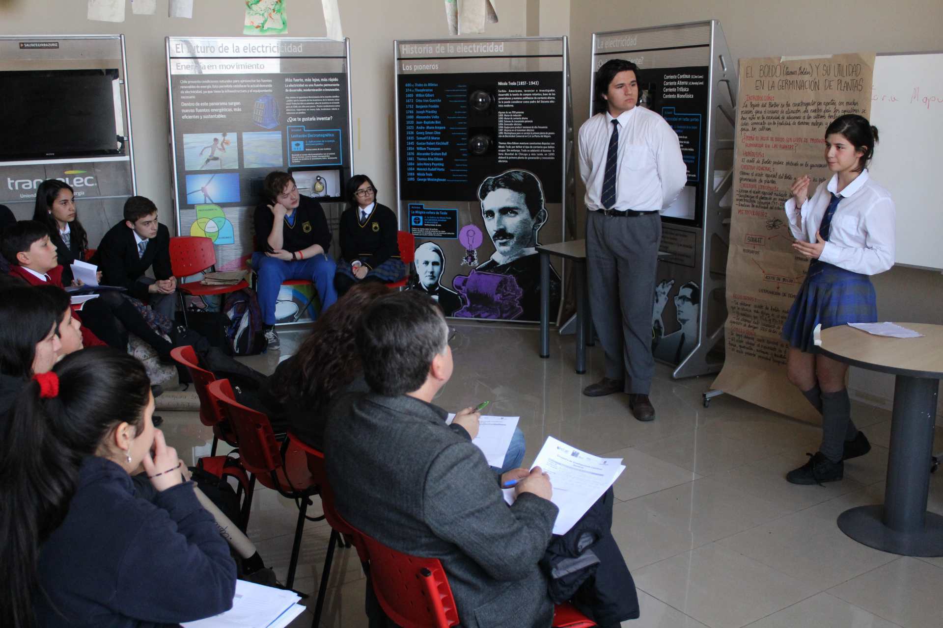 Estudiantes de la región del Biobío se preparan para los IV Congresos Provinciales de la Ciencia y la Tecnología