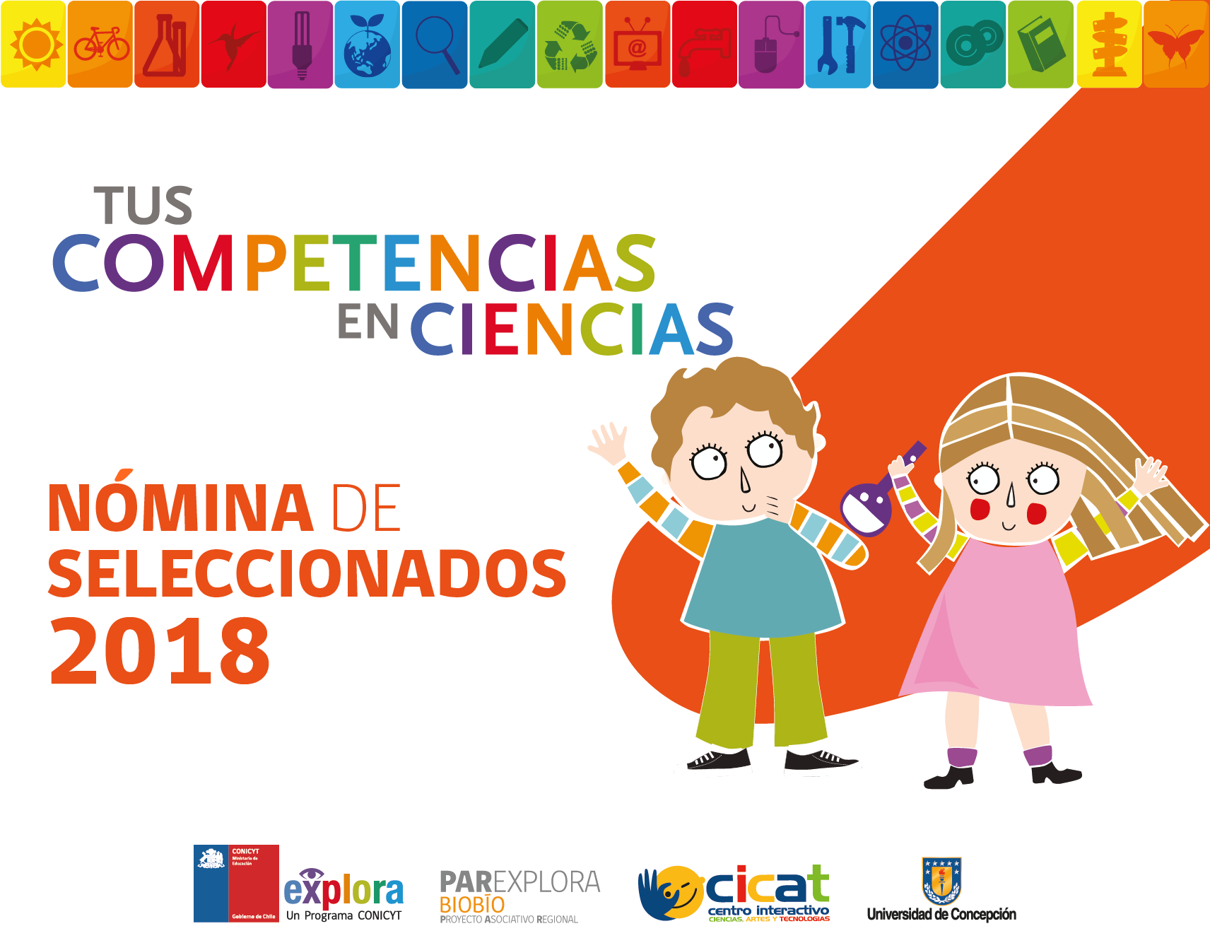 Explora Biobío anuncia a los seleccionados de Tus Competencias en Ciencias