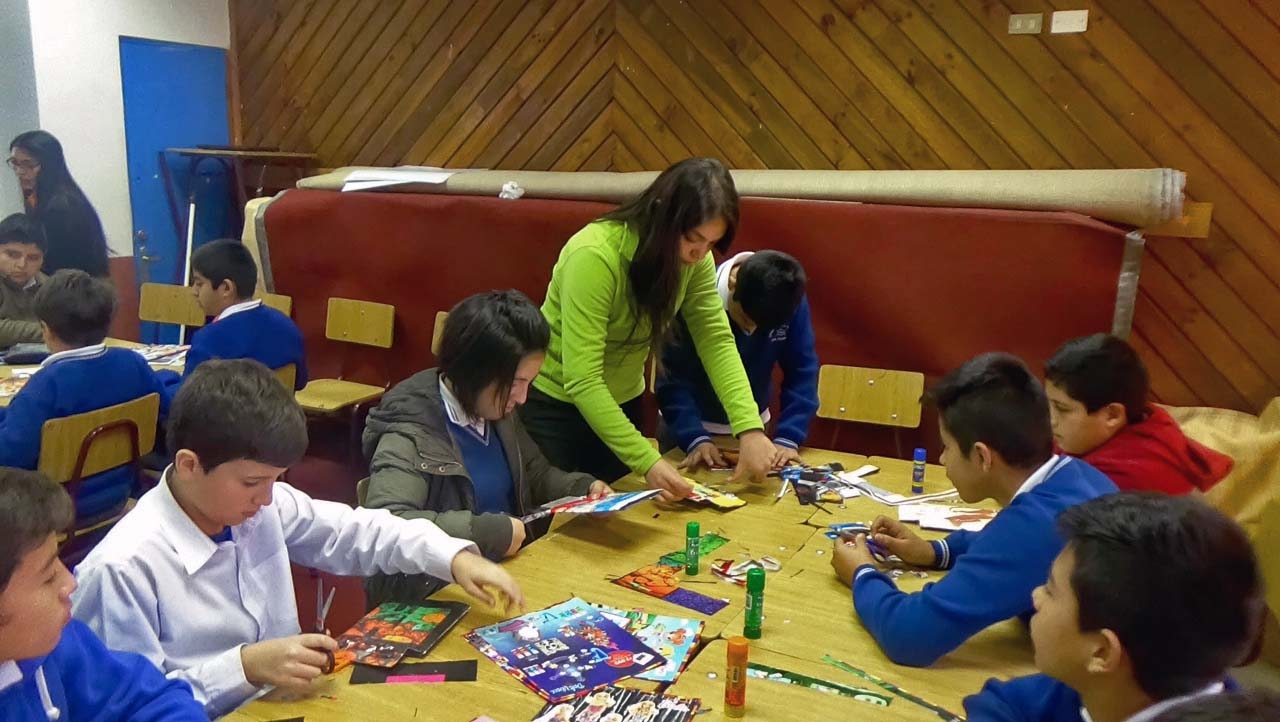 Departamento de Geofísica UdeC conmemoró Día Internacional del reciclaje con talleres para niñ@s