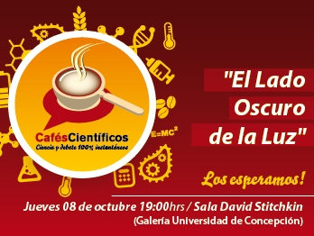 Café científico "El Lado Oscuro de la Luz"