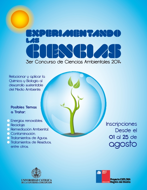 3er Concurso de Ciencias Ambientales: “Experimentando las Ciencias”