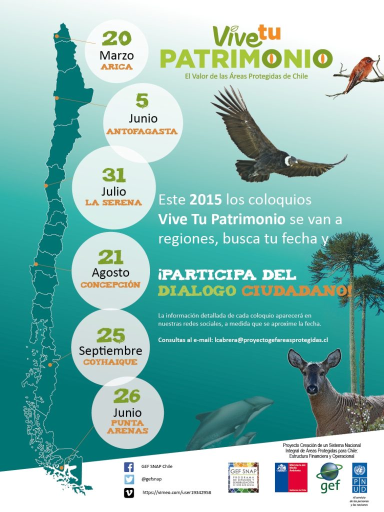 Participa del Coloquio “El valor de las áreas protegidas en la Región del Biobío”