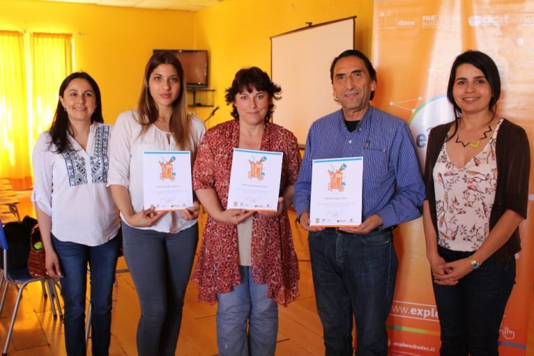 Profesores de Coihueco se capacitaron gracias al proyecto Mi Comuna Vive la Ciencia