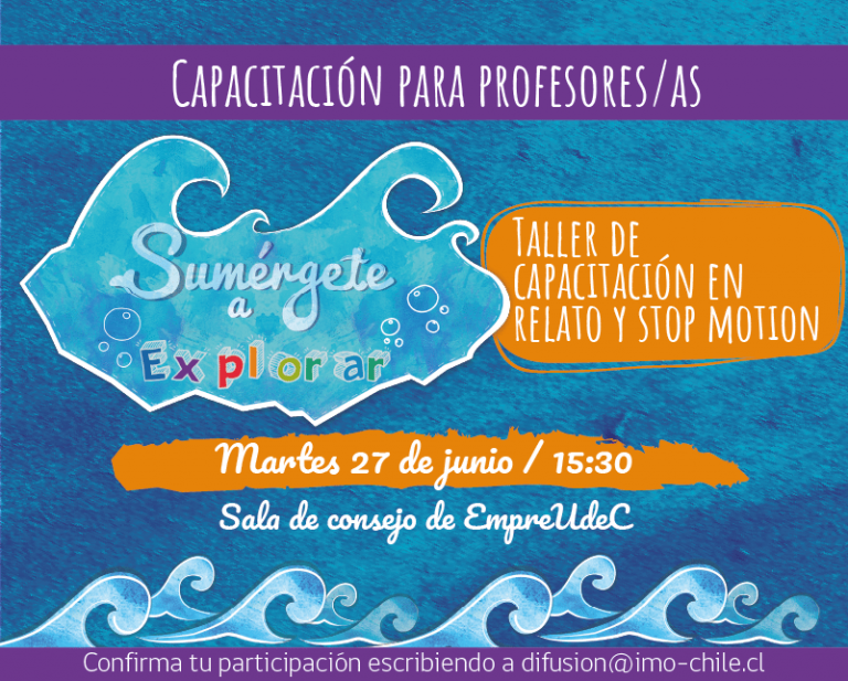 ¿Eres profesor? Participa en el taller de relato y stop motion y capacita a tus estudiantes