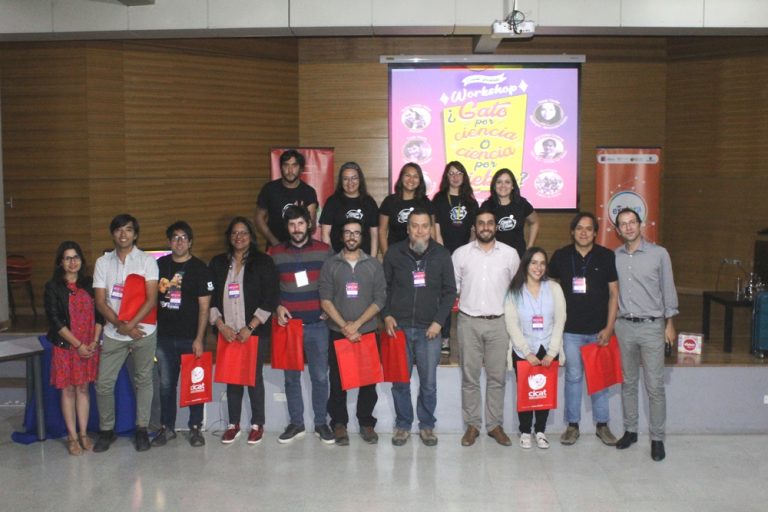 Con monólogos científicos cerró el workshop ¿Gato por ciencia o ciencia por liebre?