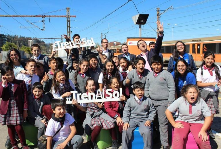 EXPLORA Biobío celebró el Día de la Astronomía con la expo Tren al Sol