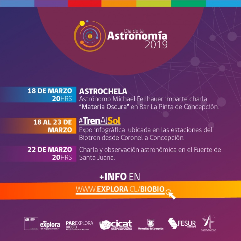 Explora Biobío junto al Departamento de Astronomía de la UdeC celebrarán el “Día de la Astronomía en Chile” con diversas actividades