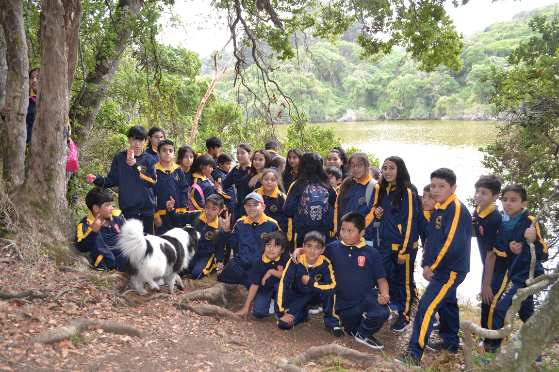 Escolares de Lebu viajaron por primera vez a Hualpén