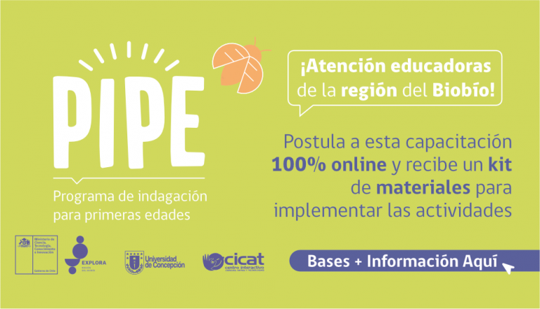 ¿Educadora de Párvulos? Postula al Programa de Indagación para Primeras Edades (PIPE)