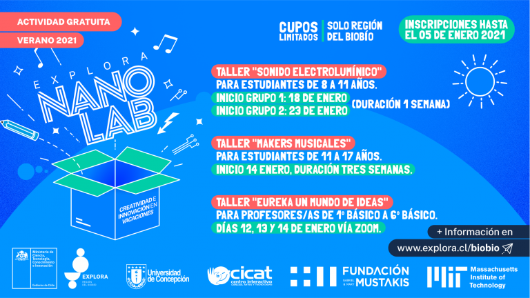 ¡Inscríbete en NANO LAB y llévate un kit de materiales!