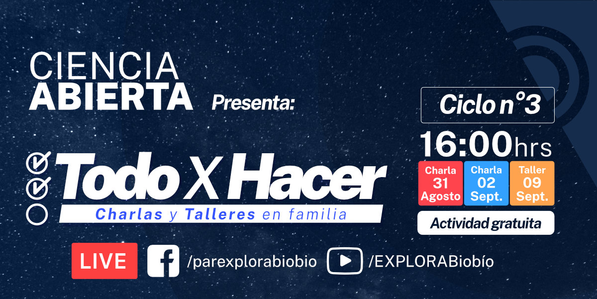 [Astronomía] Todo x Hacer: charlas y talleres en familia