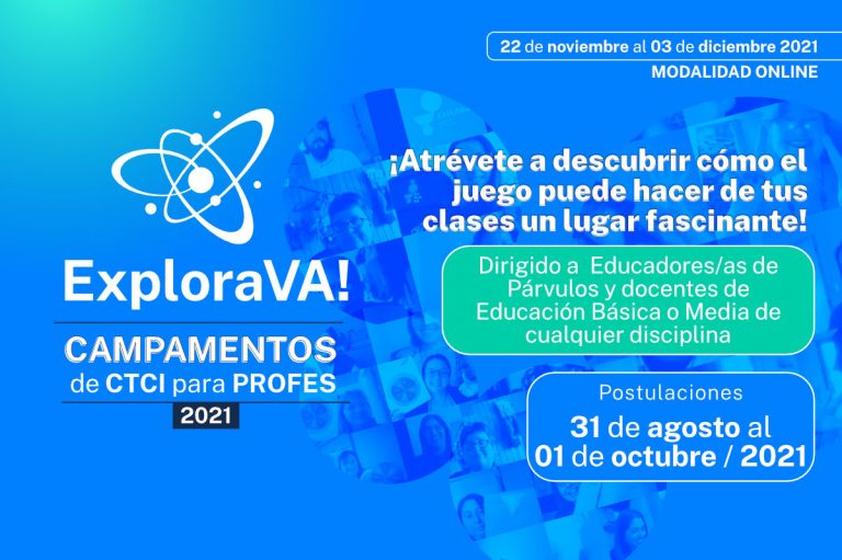 Postulación abierta: Campamento ExploraVA! 2021