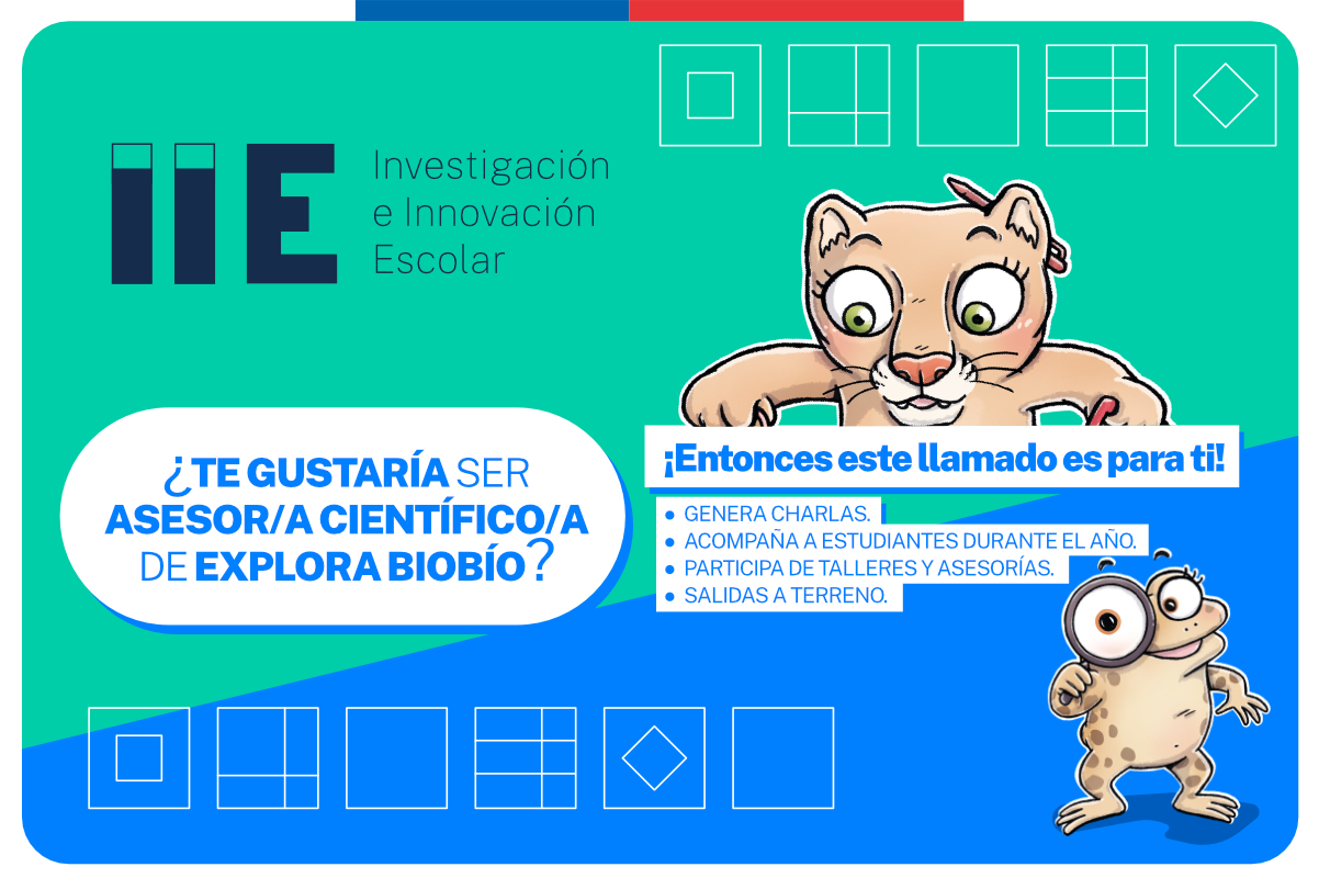 📣 Sé parte de Explora Biobío como Asesor/a Científico/a 🔎