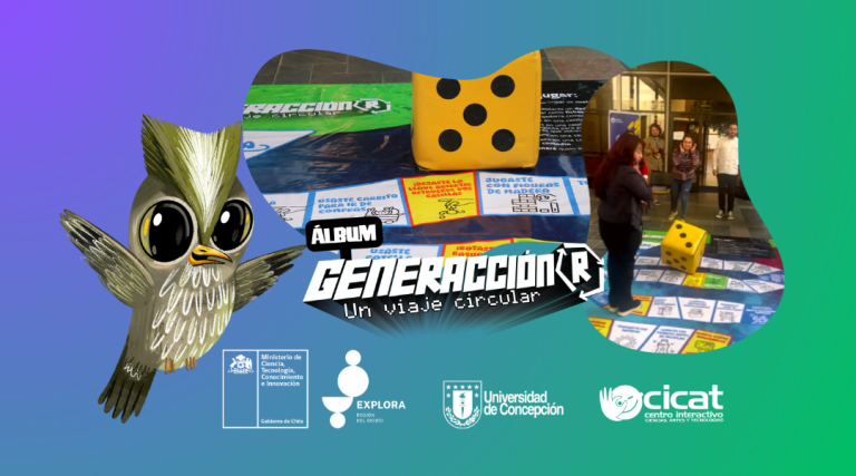 Explora Biobío capacitó a más de 90 docentes de la región en el contenido de su producto regional, el álbum “Generacción R”