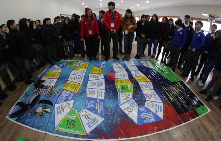Estudiantes de la región aprenden del cuidado del medio ambiente con juego XL de “Generacción R”