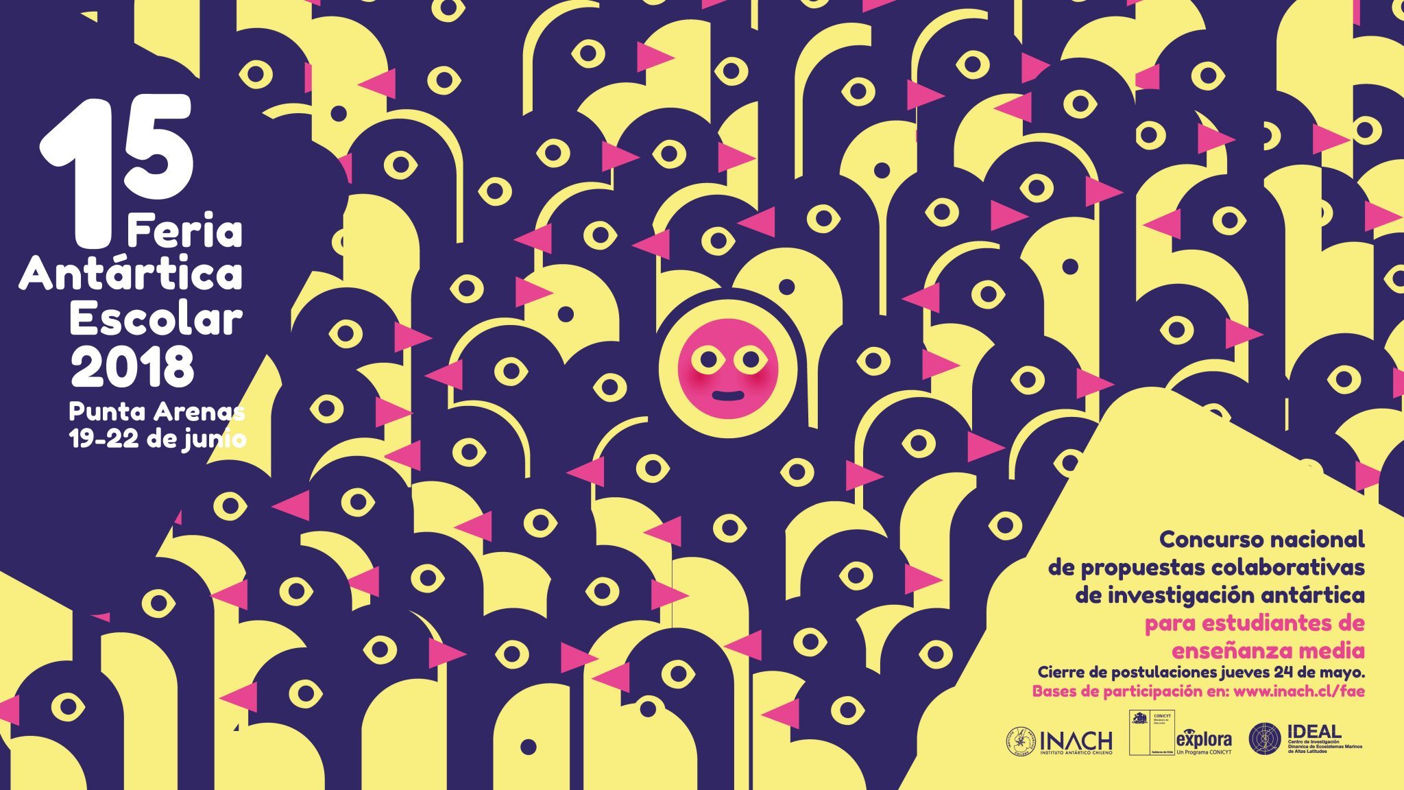 No te quedes fuera y postula a la XV Feria Antártica Escolar