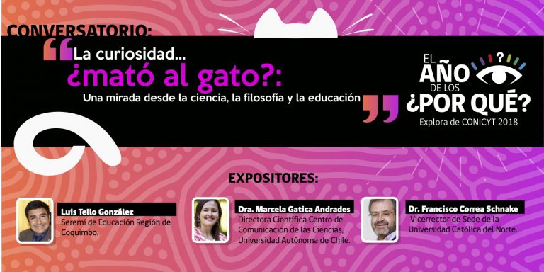 En La Serena se inaugurará el "Año de los ¿Por qué?" con un conversatorio que reunirá a destacadas personalidades locales y nacionales