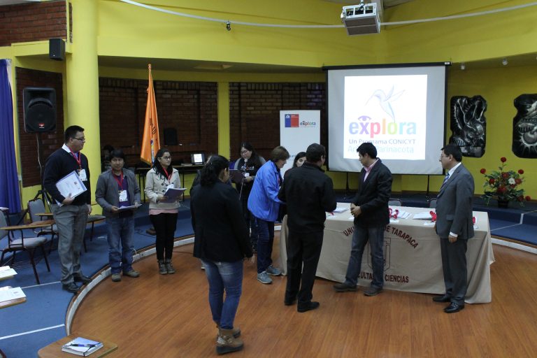 Iniciativa Explora Arica y Parinacota Certificó a sus monitores 2015