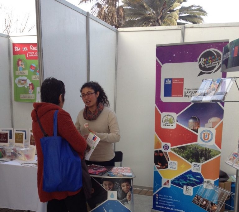 PAR EXPLORA Coquimbo participó de la Feria Ambiental de la municipalidad porteña