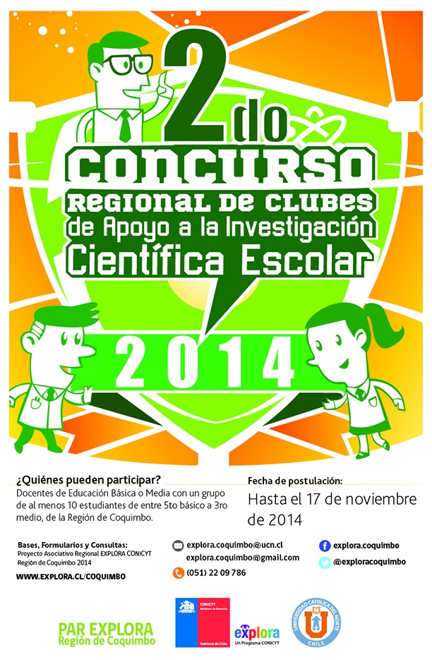Se abren las convocatorias al segundo Concurso regional de Clubes de Apoyo  a la Investigación Científica Escolar (CAICE)