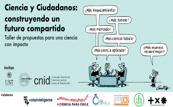 Afiche taller Ciencia y Ciudadana La Serena